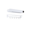 Hot air drying electric heated towel rack towel rack holder with aluminum hooks
